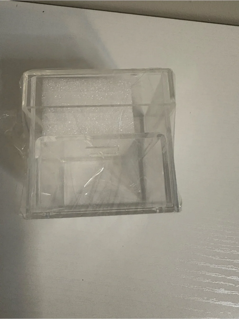 Clear Acrylic Ring Box - Ring Pillow Alternative - Elegant Jewelry Organizer